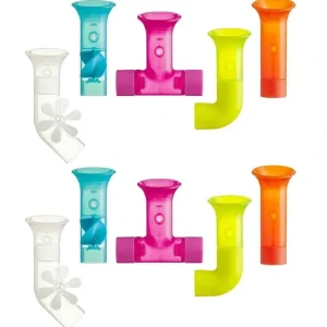 Boon 10pc Pipes Building Bath Toy Suction Set Tub/Shower Play/Fun Kids/Toddler - cutbabycare.com | baby boutique & care hub