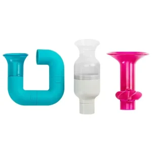 Boon Tubes Building Bath Toy Set Bathing Water Tub Play Suction Cup Kids/Toddler - cutbabycare.com | baby boutique & care hub