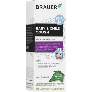 Brauer Baby & Child Cough 100mL - cutbabycare.com | baby boutique & care hub
