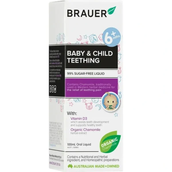 Brauer Baby & Child Teething 100mL - cutbabycare.com | baby boutique & care hub