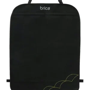 Brica Car Auto Baby Seat Back Protector Cover Children Kids Kick - Mat Black - cutbabycare.com | baby boutique & care hub
