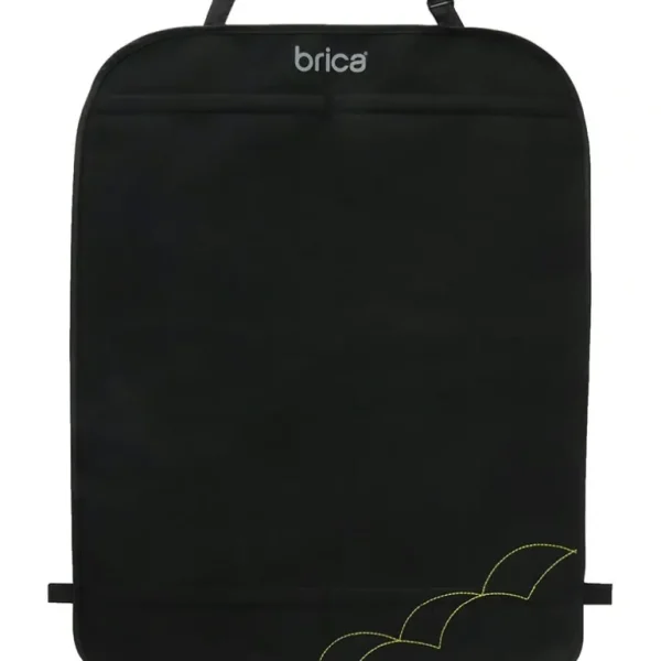 Brica Car Auto Baby Seat Back Protector Cover Children Kids Kick - Mat Black - cutbabycare.com | baby boutique & care hub