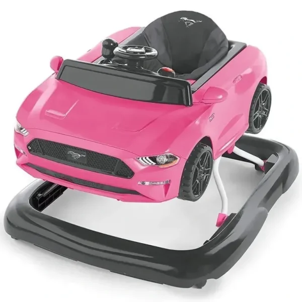 Bright Starts - Ford Mustang 3 Ways To Play Walker - Pink - cutbabycare.com | baby boutique & care hub