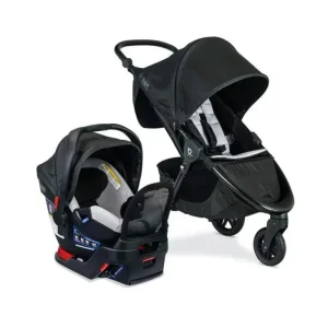 Britax - Travel System B-Free Premium & B-Safe Gen2 FlexFit Plus, Black - cutbabycare.com | baby boutique & care hub