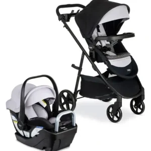 Britax - Travel System Willow Brook S+, Alpine Base,Glacier Onyx, Us - cutbabycare.com | baby boutique & care hub