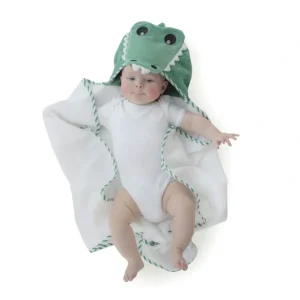 Bubba Blue Crocodile Towel - cutbabycare.com | baby boutique & care hub