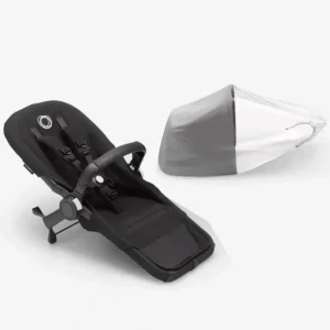 Bugaboo | Donkey 5 Duo Extension Set, Midnight Black - cutbabycare.com | baby boutique & care hub