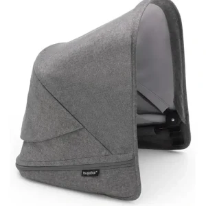 Bugaboo - Donkey 5 Sun Canopy, Grey Mélange - cutbabycare.com | baby boutique & care hub