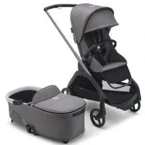 Bugaboo - Dragonfly Stroller and Bassinet Complete, Graphite/Grey Melange - cutbabycare.com | baby boutique & care hub