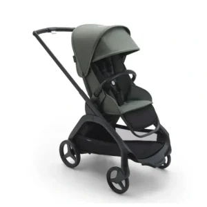 Bugaboo - Dragonfly Stroller, Black/Forest Green - cutbabycare.com | baby boutique & care hub