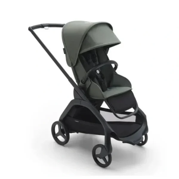 Bugaboo - Dragonfly Stroller, Black/Forest Green - cutbabycare.com | baby boutique & care hub