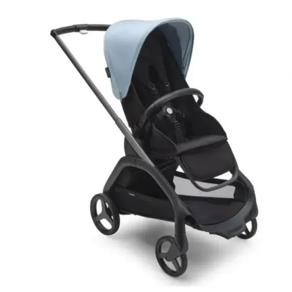 Bugaboo - Dragonfly Stroller, Graphite/Midnight Black/Skyline Blue - cutbabycare.com | baby boutique & care hub