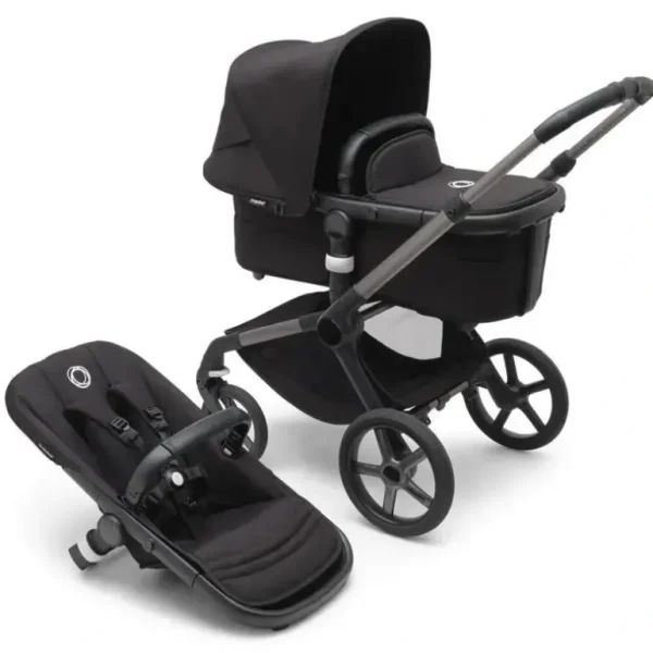 Bugaboo - Fox 5 Complete Stroller, Black/Midnight Black - cutbabycare.com | baby boutique & care hub