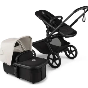 Bugaboo - Kangaroo Complete Stroller, Black/Midnight Black/Misty White - cutbabycare.com | baby boutique & care hub