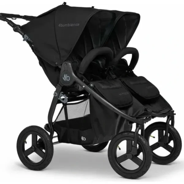 Bumbleride - Indie Twin Side by Side Double Stroller, Black - cutbabycare.com | baby boutique & care hub