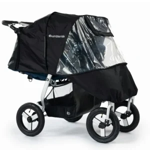 Bumbleride Buggy Rain Wind Shield Cover For Indie Twin Baby Stroller/Pram Black - cutbabycare.com | baby boutique & care hub