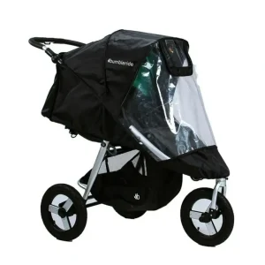 Bumbleride Buggy Rain Wind Shield Cover For Indie/Speed Baby Stroller Black - cutbabycare.com | baby boutique & care hub