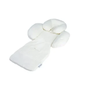 Bumbleride Organic Cotton Infant/Baby Insert Seat Liner For Stroller/Pram White - cutbabycare.com | baby boutique & care hub
