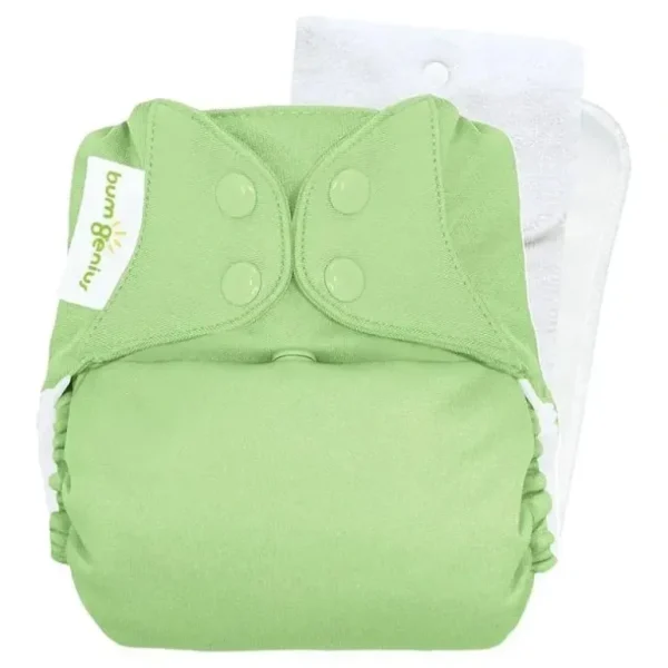 bumGenius - Original One-Size Pocket-Style Cloth Diaper 5.0, Grasshopper - cutbabycare.com | baby boutique & care hub
