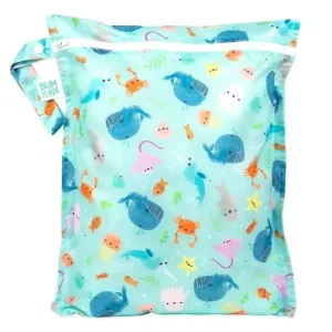 Bumkins - Waterproof Wet Bag, Ocean Life - cutbabycare.com | baby boutique & care hub
