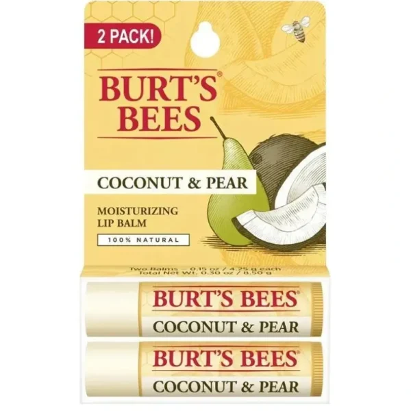 Burts Bees - 2Pk Lip Balm Coconut & Pear - cutbabycare.com | baby boutique & care hub