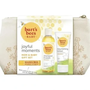 Burt's Bees Baby Joyful Moments Gift Set, Baby Gift Set With Baby Shampoo Wash, Lotion and Lip Balm - cutbabycare.com | baby boutique & care hub