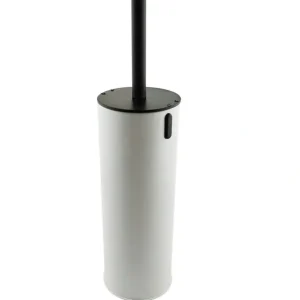 Butlers 9.4x40cm Bathroom Home Cleaning Toilet Brush/Holder w/ Child Lock White - cutbabycare.com | baby boutique & care hub