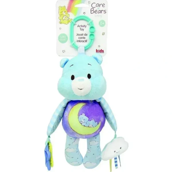 Care Bears - Developmental Activity Toy, Cheer Bear, Blue - cutbabycare.com | baby boutique & care hub