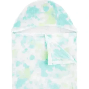 Carters - Baby Boy Tie Dye Hooded Towel, Light Blue - cutbabycare.com | baby boutique & care hub