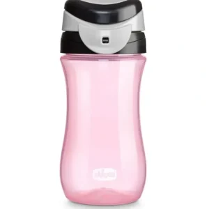 Chicco - My Tumbler Open Rim Water Bottle with Free-Flow Spou, Pink, 2+ Years, 12oz - cutbabycare.com | baby boutique & care hub