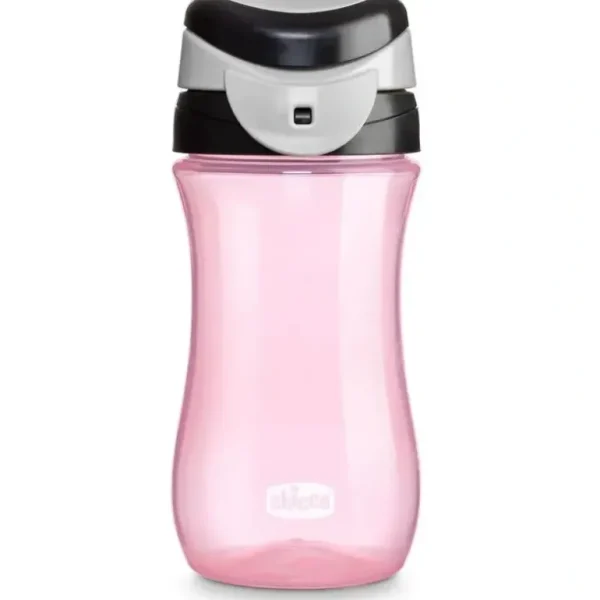 Chicco - My Tumbler Open Rim Water Bottle with Free-Flow Spou, Pink, 2+ Years, 12oz - cutbabycare.com | baby boutique & care hub