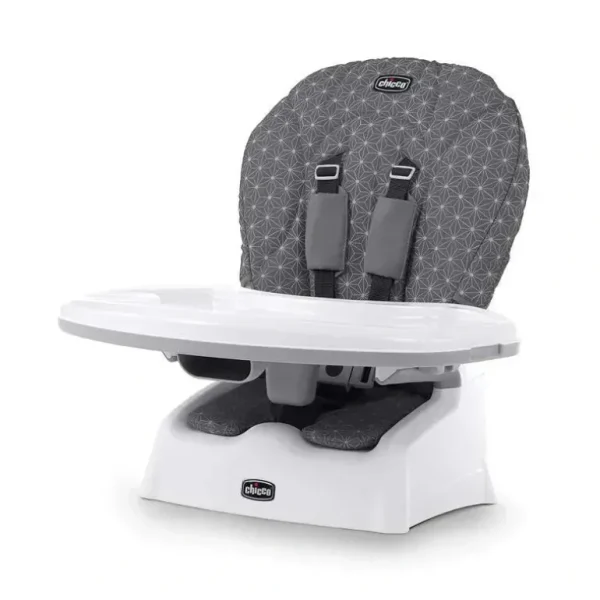 Chicco 21 Snack Booster Seat Grey Star - cutbabycare.com | baby boutique & care hub