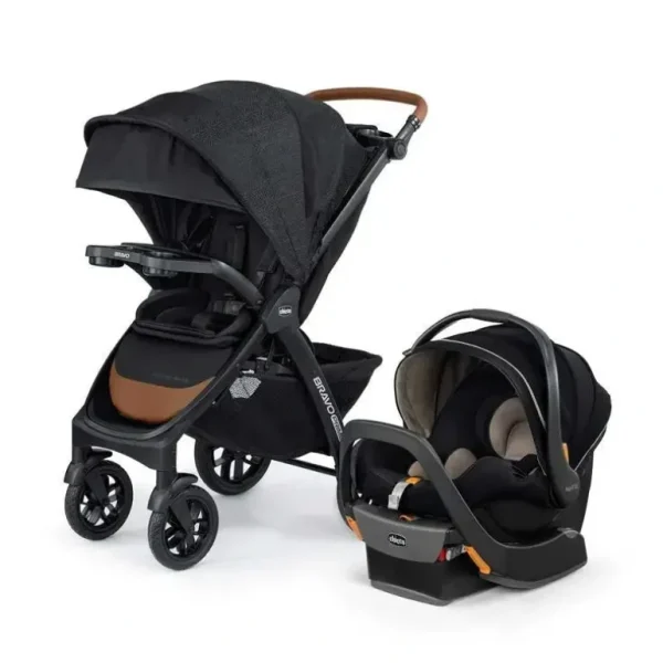 Chicco Bravo Primo Trio Stroller Travel System, Springhill - cutbabycare.com | baby boutique & care hub