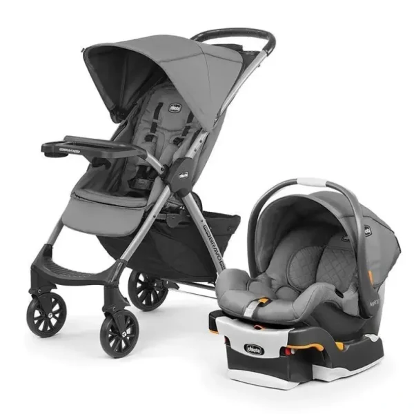 Chicco Mini Bravo Plus Travel System, Slate - cutbabycare.com | baby boutique & care hub
