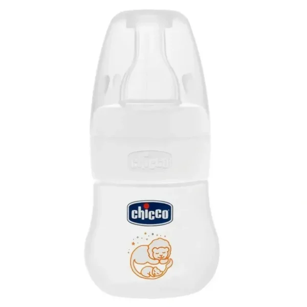 Chicco Nursing Baby Micro 60ml Feeding Milk Bottle w/ Silicone Teat 0m+ Clear - cutbabycare.com | baby boutique & care hub