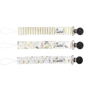 Copper Pearl - 3Pk Binky Clip Rex - cutbabycare.com | baby boutique & care hub