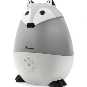 Crane - Adorables Ultrasonic Mini Humidifiers, Fox - cutbabycare.com | baby boutique & care hub