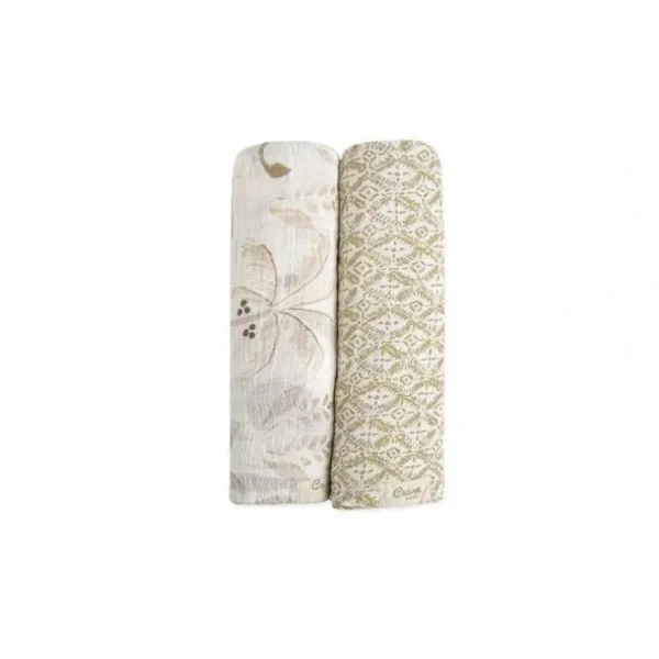 Crane - Baby Soft Muslin Swaddle Blankets, Safari Animal - cutbabycare.com | baby boutique & care hub