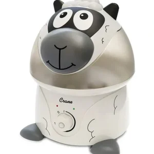 Crane Adorable 1 Gal. Ultrasonic Cool Mist Humidifier Sheep - cutbabycare.com | baby boutique & care hub