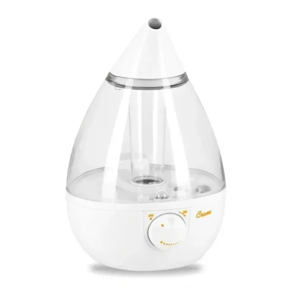 Crane Ultrasonic Humidifier 3.75l Drop - White/Clear - cutbabycare.com | baby boutique & care hub