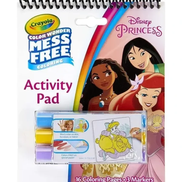 Crayola - Color Wonder Activity Pad, Princess - cutbabycare.com | baby boutique & care hub
