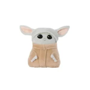 Crown Crafts - Disney Star Wars The Child Character Shaped Pocket With Soft Cuddle Blanket - cutbabycare.com | baby boutique & care hub