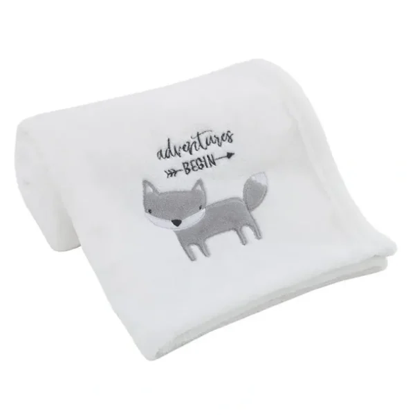 Crown Crafts - Little Love By Nojo Little Man Cave Baby Blanket - cutbabycare.com | baby boutique & care hub