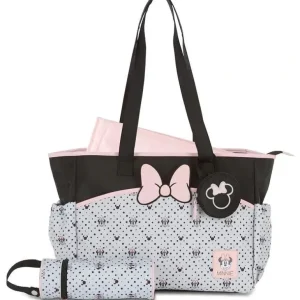 Cudlie - Minnie Disney Tote Diaper Bag & Changing Pad - cutbabycare.com | baby boutique & care hub