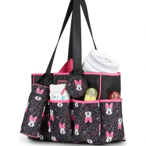 Cudlie - Minnie Multi Pc Set - Toss Print Diaper Bag - cutbabycare.com | baby boutique & care hub
