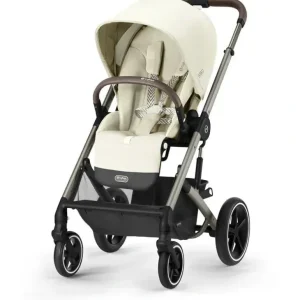 Cybex - Balios S Lux 2 Stroller, Taupe Frame/Seashell Beige - cutbabycare.com | baby boutique & care hub