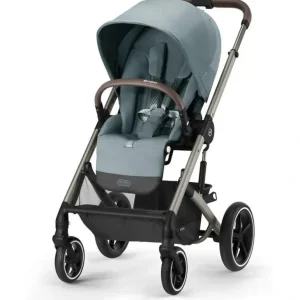 Cybex - Balios S Lux 2 Stroller, Taupe Frame/Sky Blue - cutbabycare.com | baby boutique & care hub