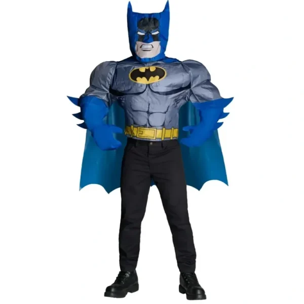 Dc Comics Batman Inflatable Men's Fancy Dress Up Party Costume Top Size OSFM - cutbabycare.com | baby boutique & care hub