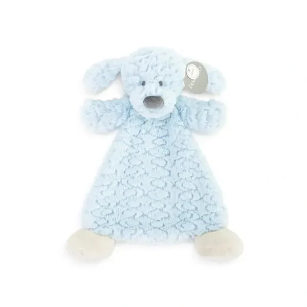 Demdaco - Duke Dog Rattle Blankie - cutbabycare.com | baby boutique & care hub