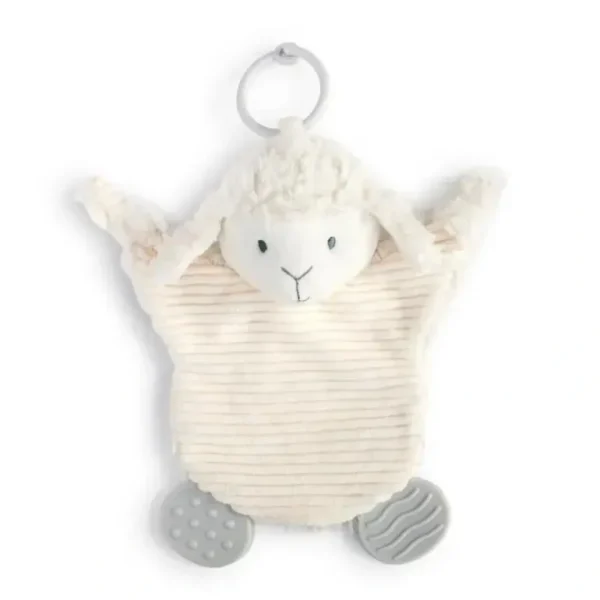 Demdaco - Lamb Teether Buddy - cutbabycare.com | baby boutique & care hub
